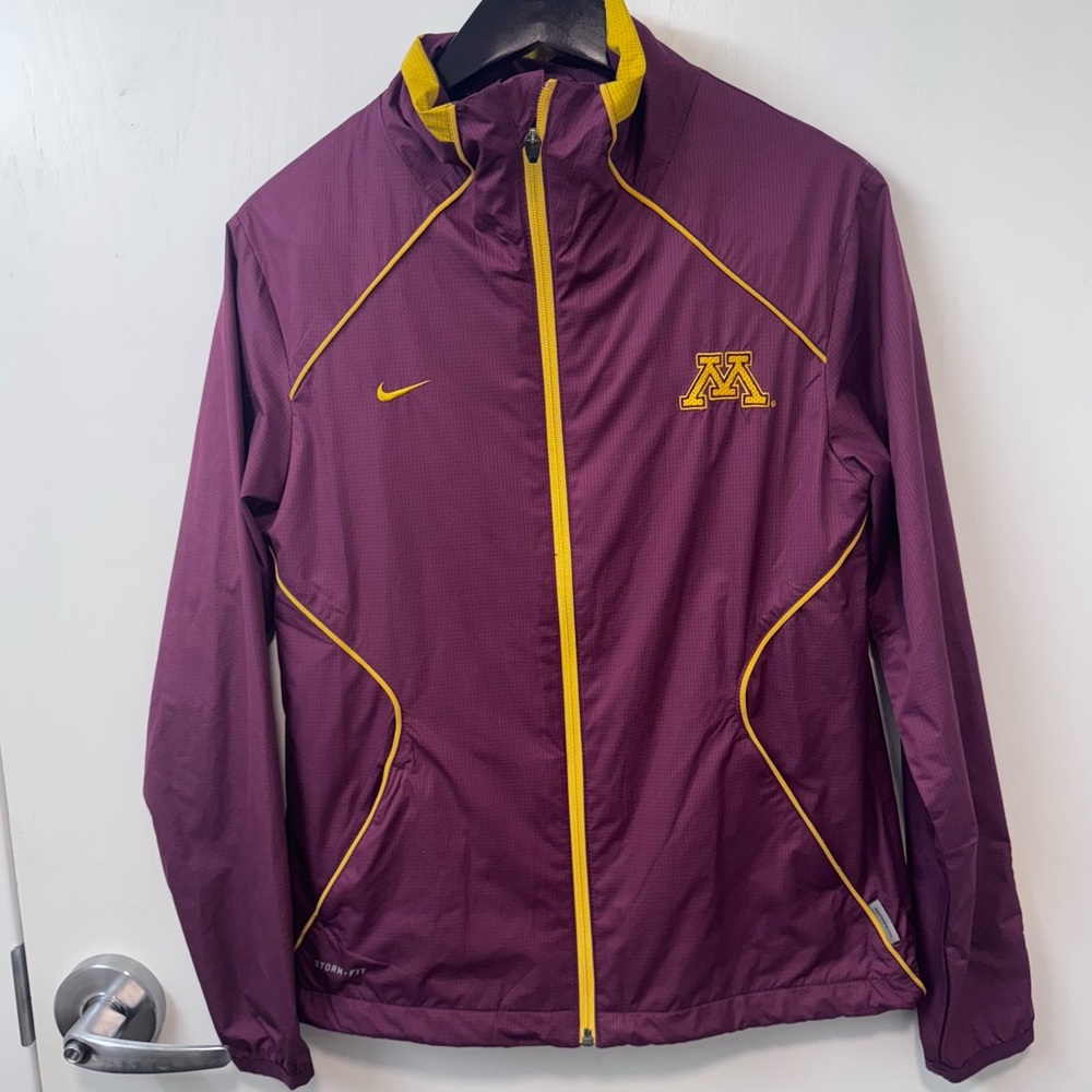 Nike Storm-FIT Minnesota Gophers Jacket in Maroon and Gold